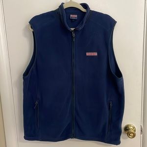 Vineyard Vines Harbor Fleece Vest - Size Large
